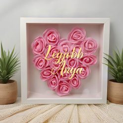 Anyák_napi_3D_virágos_képkeret__Webshop