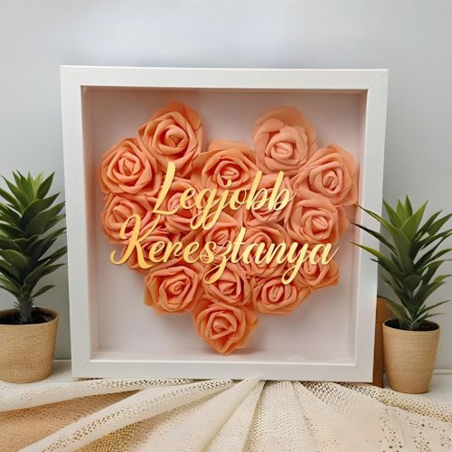 Ajándék_keresztanyának_3D_képkeret__Webshop