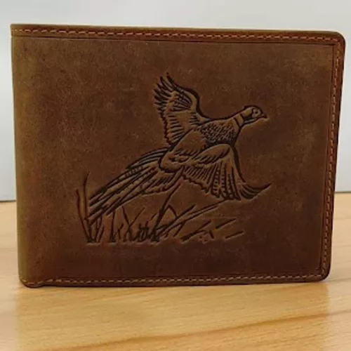 Ajándék_vadásznak_Pénztárca_fácán_mintával