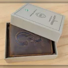 Ajándék_horgásznak_Pénztárca_harcsa_mintával