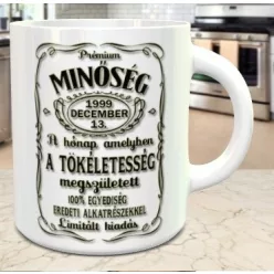 Prémium minőség bögre - Fehér