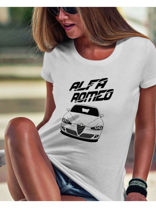 Alfa Romeo NŐI póló - Fehér M