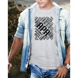 Apás póló- Sportszürke XXL