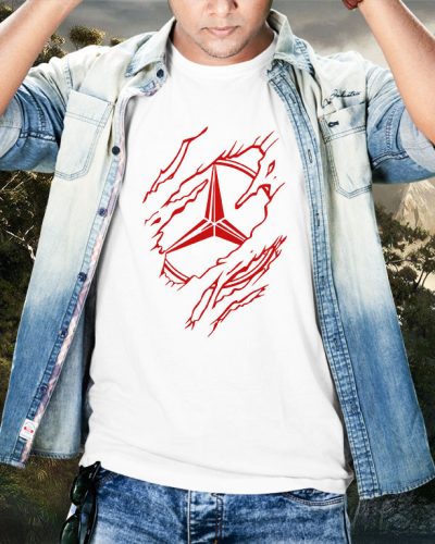 Mercedes póló - Fehér XXXL