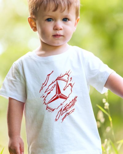 Mercedes gyerek póló - Fehér 116