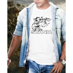 Scaniásoknak póló - Fehér XXXL
