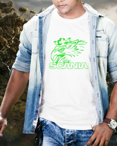 Scaniásoknak póló - Fehér XXXL