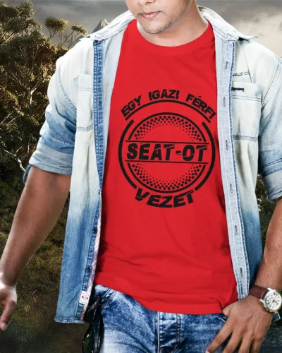 Seatos póló - Piros XXL