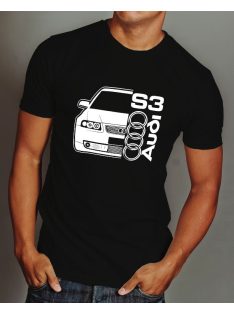 Audi S3 póló - Fekete XXL