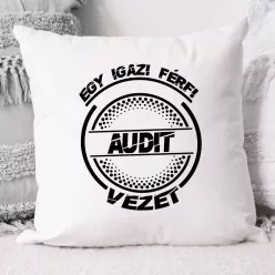 Audis párna - Sötétkék