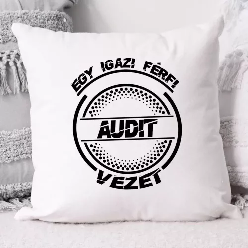 Audis párna - Sötétkék