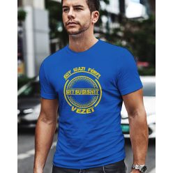 Mitsubishi póló - Királykék L