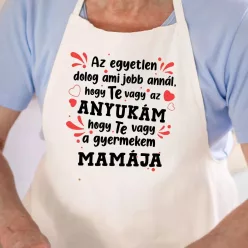 Kötény nagymamáknak - Az egyetlen dolog... - Fehér