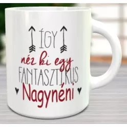 Bögre nagynéninek - Fantasztikus nagynéni - Gyöngyház