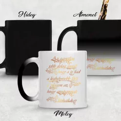   Bögre anyósnak - Fiús anyukáknak - Színváltós varázs bögre