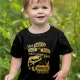 Pecás gyerek póló - Jöhet harcsa, ponty, keszeg  - Fekete 128