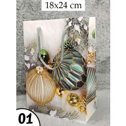 Karácsonyi_dísztáska_Csillogó_díszes_