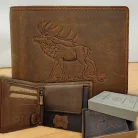 Ajándék_vadásznak_Pénztárca_szarvas_mintával