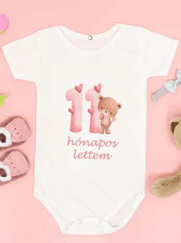 Baba_Ajándék_Macis_body_kislánynak_11_hónapos_lettem