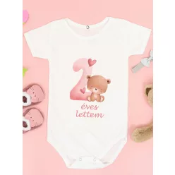 Baba_Ajándék_Macis_body_kislánynak_2_éves_lettem