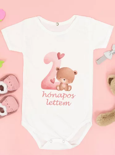 Baba_Ajándék_Macis_body_kislánynak_2_hónapos_lettem