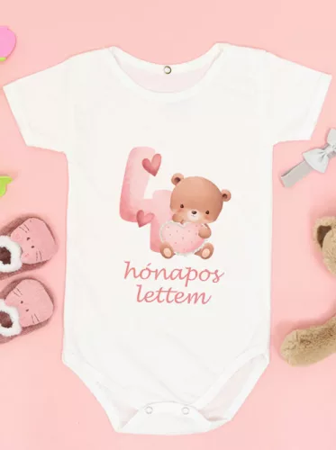Baba_Ajándék_Macis_body_kislánynak_4_hónapos_lettem