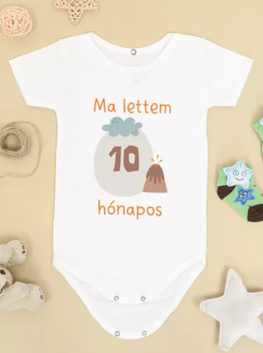 Baba_Ajándék_Dínós_body_babáknak_10_hónapos_lettem