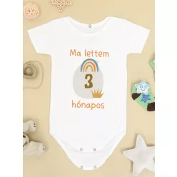 Baba_Ajándék_Dínós_body_babáknak_3_hónapos_lettem