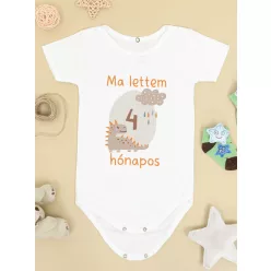 Baba_Ajándék_Dínós_body_babáknak_4_hónapos_lettem