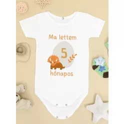 Baba_Ajándék_Dínós_body_babáknak_5_hónapos_lettem