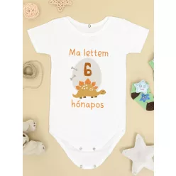 Baba_Ajándék_Dínós_body_babáknak_6_hónapos_lettem