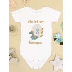 Baba_Ajándék_Dínós_body_babáknak_8_hónapos_lettem