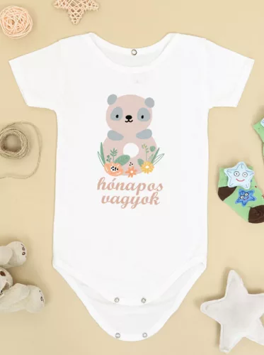 Baba_Ajándék_Cuki_állatkás_body_8_hónapos_lettem