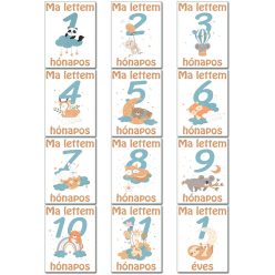 Baba_mérföldkő_kártyák_alvó_állatokkal_