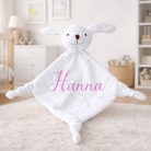 Nyuszis szundikendő - Személyre szabható, egyedi névvel