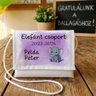 Ballagási tarisznya - Egyedi névvel