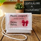 Ballagási tarisznya - Egyedi névvel