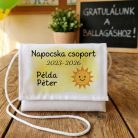 Ballagási tarisznya - Egyedi névvel