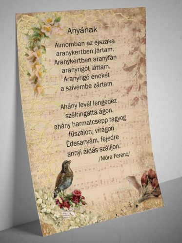 Ajándék_anyának_Üdvözlő_kártya_anyák_napjára_Anyának