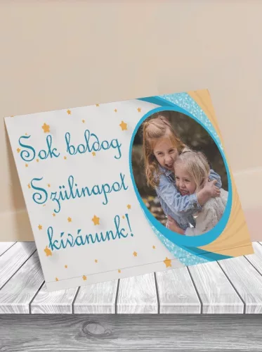 Ajándék_anyának_születésnapra_Üdvözlő_kártya_saját_fotóval