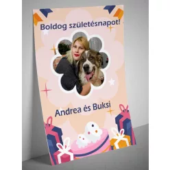 Ajándék_születésnapra_Szülinapi_üdvözlő_kártya_saját_fotóval
