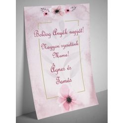 Ajándék_anyának_Üdvözlő_kártya_anyák_napjára_nevekkel