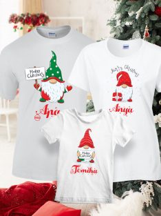Manós pólók_Karácsonyi családi póló szett_