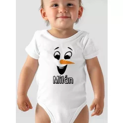 Névre_szóló_baba_body_Hóember_mintás_
