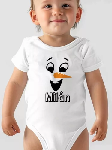 Névre_szóló_baba_body_Hóember_mintás_