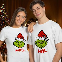 Páros_karácsonyi_póló_Mr_és_Mrs_grincs_