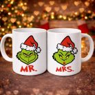 Páros grincs bögre - Mr és Mrs 