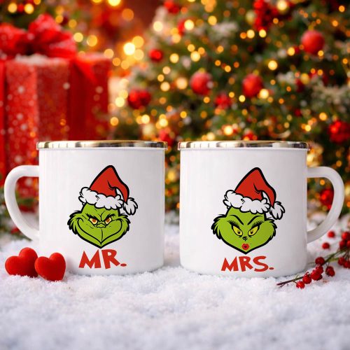 Páros grincs bögre - Mr és Mrs 