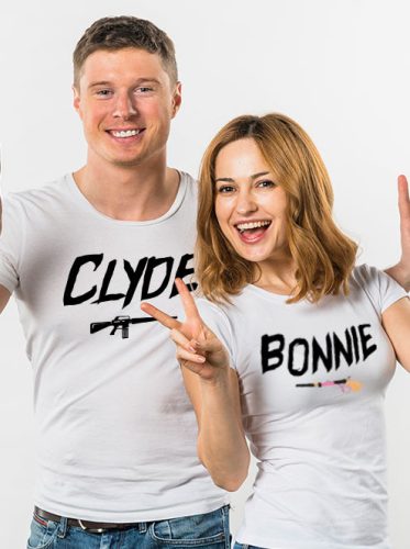 Szerelmes_páros_póló_Bonnie_és_Clyde_