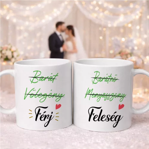 Páros bögre - Férj és feleség